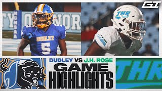 Dudley vs J.H. Rose | Record Breaking 3A State Championship | NCHSAA FB Playoffs 2021