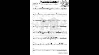 Carnavalito - banda imperial de huajuapan (partitura)