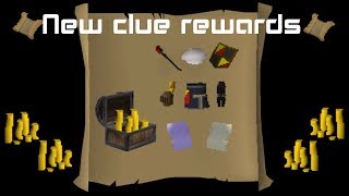 07 RS - Loot from 30+ easy clues - New rewards