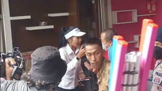 syuting uang kaget dipasar Sentiong Balaraja