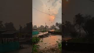 🌧️हमर गाँव में बिन मौसम के बारिश🌧️ #barsoor #rain #mousam #nature