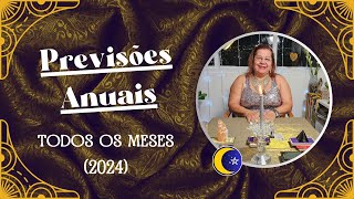 PREVISÃO DO ANO | 2024 (TODOS OS MESES)