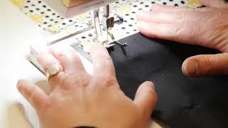 Zipper Bag Part 3: Attaching Pocket Piece