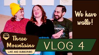 Polyamorous Throuple Home Renovation Vlog 4: We Have Walls!