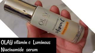 OLAY vitamin c  Luminous Niacinamide  serum