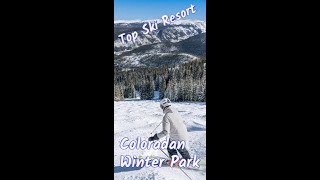 Top Ski Resort Coloradan Winter Park #shorts