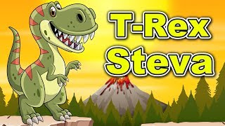 T-Rex Steva - Pesmica za decu | Dečija pesma | Pesmice za decu o životinjama | Dinosaur song Animals