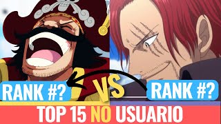 Los 15 personajes más fuertes SIN FRUTA DEL DIABLO | One Piece!