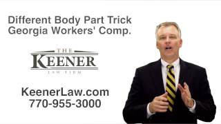 Little Known Insurance Adjuster Tricks ~ The "Different Body Part"  - Georgia Workers' Compensation