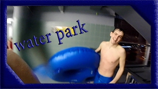 vacation at a water park