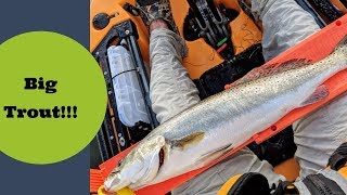 Personal Best Speckled Trout Kayak Fishing Port Mansfield!