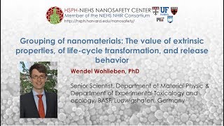 Grouping of nanomaterials:  The value of extrinsic properties on life-cycle transformation