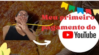 Meu primeiro pagamento do YouTube,falei tudo #primeiro #pagamento #YouTube