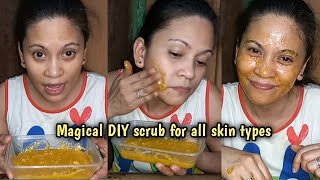 Magical DIY Banana and Sugar Scrub for all skin types