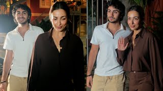 Malaika Arora With Son Arhaan Khan Spotted Together In Bandra