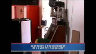 destruyen y roban