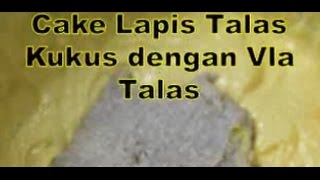 Resep Cake Lapis Talas Kukus