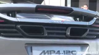 Mclaren MP4 12C Start Ups and Rev