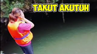 EXTRIME TAPI SYEGER!!! LONCAT DARI ATAS BATU CURUG MASIGIT - PART2