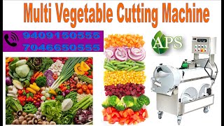 🌟 Discover the ultimate kitchen companion – the Multi Vegetable Cutting Machine 🌟