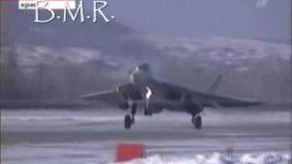 Pak-Fa, ПАК-ФА Su-50 on the runway (REAL VIDEO!)