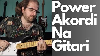 Power Akordi Na Gitari - Jednostavna Lekcija Za Pocetnike