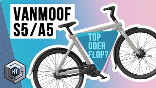 VANMOOF S5 / A5 im Test - Was kann das E-Bike? | Zubehör & Versicherung (REVIEW)