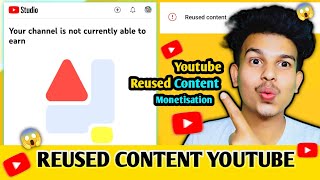 reused content monetization problem solve || how to reused content monetization problem solve