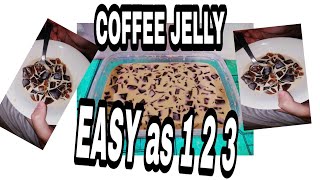 How to make Coffee Jelly? Pinoy Easy Recipe | Mura Pa😋😋