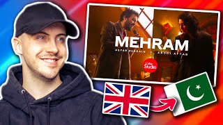 BRITISH 🇬🇧 BOY REACTS TO MEHRAM | COKE STUDIO 🇵🇰 | SEASON 14 | ASFAR HUSSAIN X AROOJ AFTAB