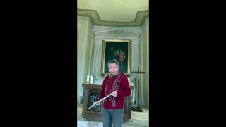 « Partita » for solo flute of J.S Bach.  Live rehearsal by heart playing