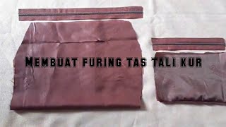 Cara Membuat Furing Tas Tali Kur | Oemah Kreasi