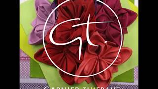 Tuto Pliage serviette Garnier-Thiebaut