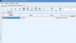 Tutorial Software Akuntansi Seventhsoft - Giro Keluar