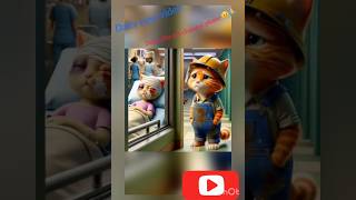 Cat Sad story 😞😞😱😲 #trending #jcb #cartoon #cuteanimal #video               @Cutecats Animals-z5k 🥰