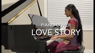 Love Story Piano Cover | Taylor Swift | Ananya Parlapalli