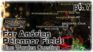 LOTRO Far Anórien Pelennor Fields pt 7 - Blue Warden Questing