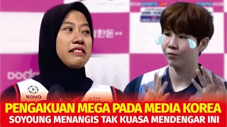 MENGEJUTKAN MEDIA KOREA.! PENGAKUAN MEGAWATI HANGESTRI BIKIN SOYOUNG MENANGIS USAI LAWAN IBK