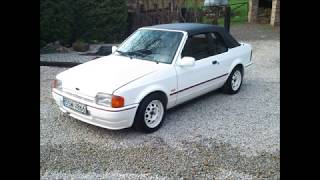 " Z innej beczki " Szybka renowacja Ford Escort XR3i cabrio MK4  KLASYK!