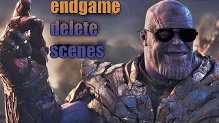 avengers endgame delete scenes | thanos killed Ironman