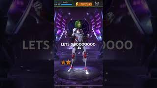 I really wanted Gamora and I finally got her #mcoc #marvelcontestofchampions #marvel