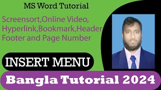 MS word Insert Bangla tutorial Part 04|MS word Hyperlink Bangla tutorial