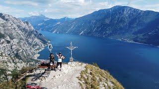 MTB Monte Bestone Limone sul Garda - peccato la pianta !! 15.10.2023