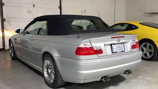 2001 BMW M3 Top Operation