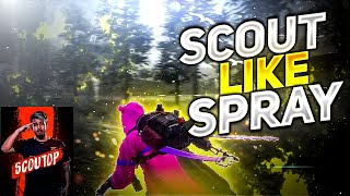 Scout Like Spray😱Poco X3 Pro|BGMI Montage|4 Fingers Claws + Gyro|#mrassault #bgmimontage #bgmi#pubg