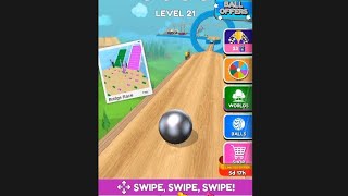 Going Ball: Rolling Ball Super Speed Run Ball Hard lavel level 21+27  Gamaplay|ISO|Android Game