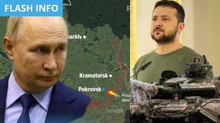 GUERRE EN UKRAINE : L'INCURSION UKRAINIENNE, PERCÉE RUSSE VERS POKROVSK; ZELENSKY ÉCHEC ET MAT...?