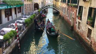 Maria Maria sung from a Gondola in Venice