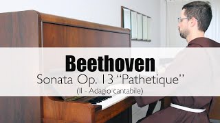 Beethoven - Piano Sonata No. 8 in C minor, Op. 13 "Pathetique" -  2nd movement