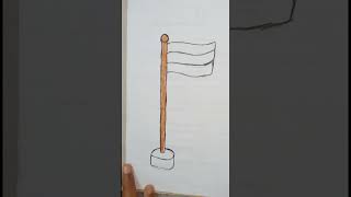 India flag drawing 🇮🇳/#viral/#shorts/#youtubeshorts